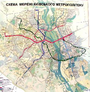 Метро на Троещине построят к 2012 году год