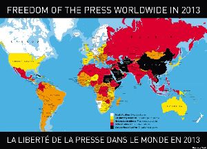 Репортеры без границ: В Украине упал уровень свободы прессы организация