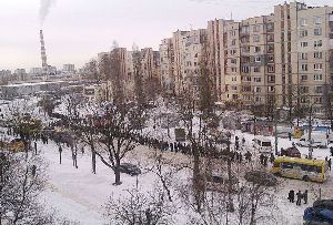 В БТИ - километровые очереди, киевляне занимают место с 5 утра хотеть